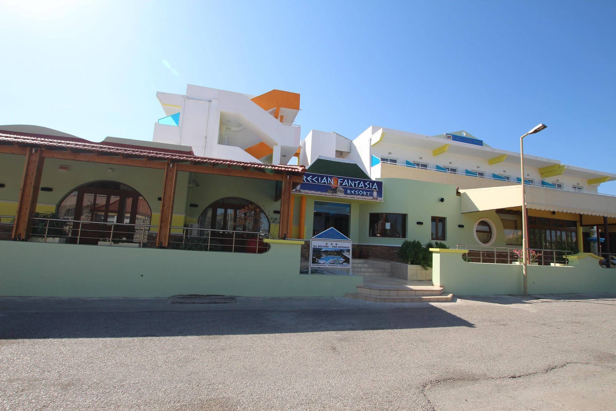 Grecian Fantasia Resort Faliraki Exterior photo